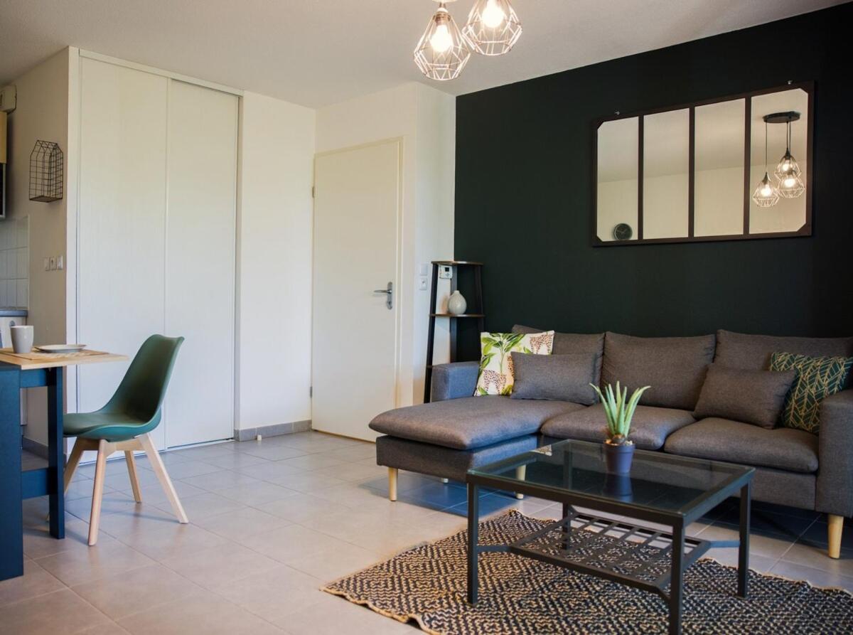 Le Jardin Sequoia ~ Climatisation ~ Parking Apartment L'Union Luaran gambar