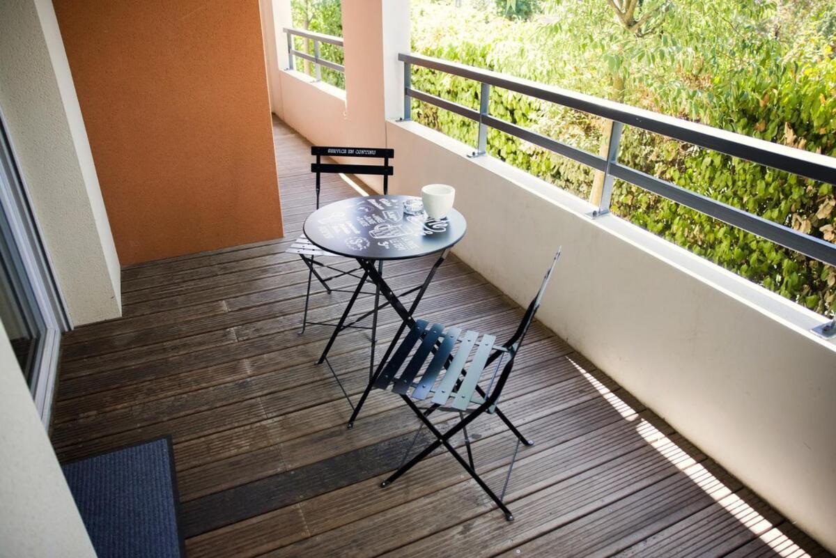 Le Jardin Sequoia ~ Climatisation ~ Parking Apartment L'Union Luaran gambar
